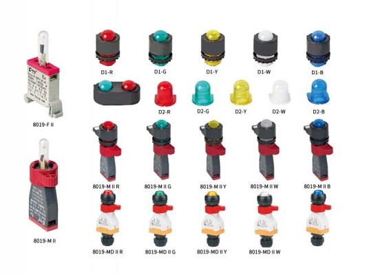 8019 series Explosion-proof indicator light(ⅡType）